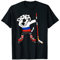 Dabbing Dalmatiner Russland Eishockey Fan Trikot Russian Sport T-Shirt