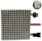 TOPXCDZ DC5V SK6812 5050 RGBW SMD Flexible 16x16 8x32 Luces Pixel Panel Matrix Bildschirm Led-modul Einzeln Adressierbaren (SK6812 RGBW 16X16)
