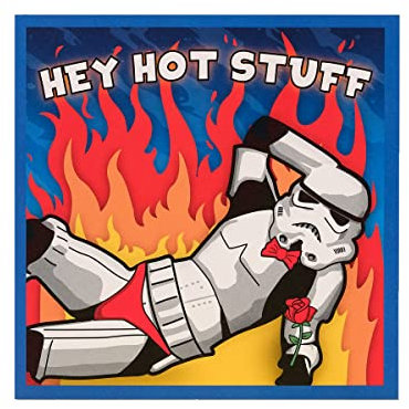 Cardology - Funny Anniversary Card | Valentine's Day Cards For Boyfriend or Husband | The Original Stormtrooper | Officially Licensed