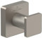 Villeroy & Boch Elements - Striking Handtuchhaken, Handtuchhalter für Wandmontage, Wandhaken aus Messing, Zubehör Bad, Badhaken eckig, 45 x 44 x 45 mm, Brushed Nickel Matt