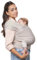 Boba Baby Tragetuch Neugeborene - Elastisches Babytragetuch und Stilltuch für Unterwegs - Einfach zu binden - Babytrage Neugeborene ab Geburt bis 16kg (Serenity Anvi)
