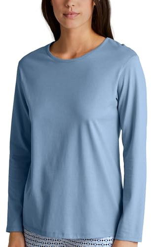 CALIDA Favourites Langarmshirt Damen, aus 100% Baumwolle