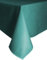 Olivia Rocco Waterproof Table Cloths Wipe Clean Tablecloth Rectangular Picnic Mat Stain Resistant Wipeable Tablecloths Polyester Washable Table Cover for Kitchen Dining Outdoor, 145x200cm, Teal