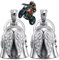 2 pcs Biker Bell Guardian Bell Motorrad Glöckchen Biker Bell Motorrad Glöckchen Guardian Bell Motorrad Biker Glocke Biker Bell Motorrad Glöckchen Geeignet für Segen Frieden Glücksbringer（Engelsflügel）