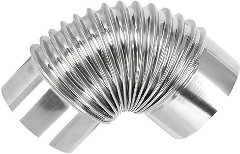 Homoyoyo Rauchabzug für 90-Grad-Kaminrohr Eiffelturm Schlüsselanhänger Abluftrohr des Heizofens inoxlm ofendichtung Winkelrohr Küchenentlüftungsschläuche Rostfreier Stahl