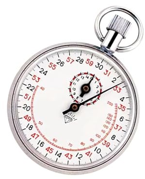 Chronomètre de sport mécanique manuel pour chronomètre et chronomètre avec affichage analogique