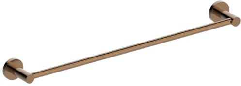 Essebagno Luisa Porte Serviettes 1 Barre cuivre brossé