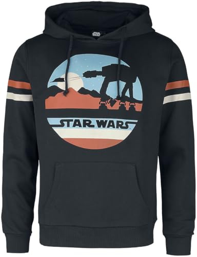 Star Wars Planet Scarif Männer Kapuzenpullover schwarz
