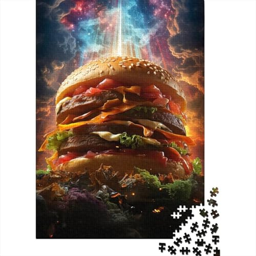 Riesiger Burger Kunstwerk 1000 Teile Puzzle Erwachsene Entspannung