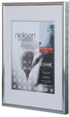 Bilderrahmen Classic Farbe: Silber, Größe (Bild): 100 cm H x 70 cm B