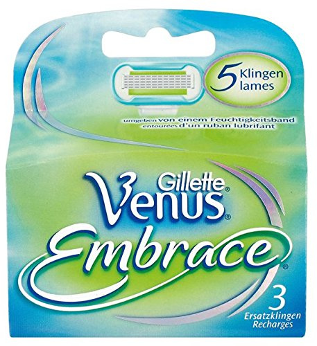 Gillette Venus Embrace Klingen, 3 Stück