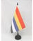 AZ FLAG - Drapeau De Table République de Chine 1912-1928 21x14 cm - Petit Drapeau Chinois De Bureau 100% Polyester Avec Hampe De 25cm Et Socle En Plastique Noir