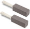 Cleaning Block WC, piedra limpiadora de inodoros con mango, , gris, 2 Unidad ( Paquete de 1)