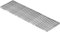Fenau | Rejilla de acero piso Dimensiones: 290 x 990 x 20 mm - MW: 30 mm / 30 mm (galvanizado en caliente) (Apto para marco: Fenau 300 x 1000 x 23 mm)