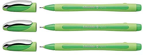 Schneider Fineliner Express 0,8mm schwarz/grün/blau/rot gummierter Schaft