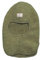 PICKAPOOH Baby/Kinder Sturmhaube aus reinem Bio-Wollfleece, Moos, Gr. 52