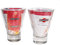 Lot de 6 verres publicitaires à Martini