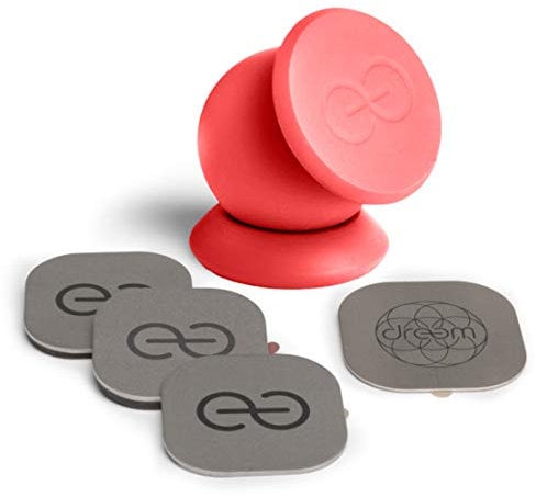 Dreem Sphere Premium Magnethalterung für Handy, Kamera, GPS; Starke Magnete ideal für Auto, Küche, Büro, Werkstatt - Red
