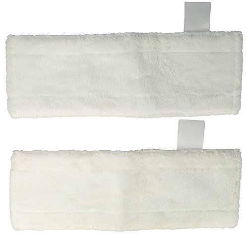 vhbw Cleaning Cloths 2-Pack compatible with Kärcher SC 3 EasyFix Premium, SC 3 Upright EasyFix Steam Cleaner, Steam Mop - floor mop pad