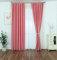 Yaland Home Fashion Rideau décoratif à carreaux moderne à carreaux - Rideau brise-bise - Avec galon fronceur - 100 x 200 cm - Rouge - 1 pièce