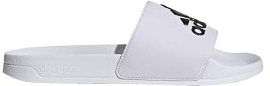 adidas Unisex Adilette Shower Slides Cloud White/Core Black 18 UK 54 EU