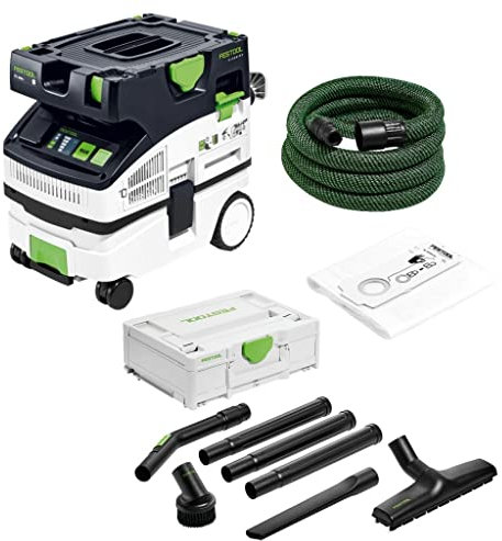 Festool CTL MINI I CLEANTEC Absaugmobil 10 l Staubkl. L (574840) + RS-ST D 27/36-Plus Standart Reinigungsset (577257)