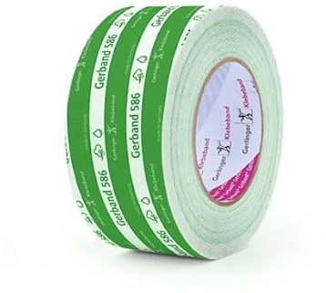 DAKL Set - 5 Rollen Gerband 586 PE-Abdichtungs-Klebeband und 1 DAKL Marker Größe 60
