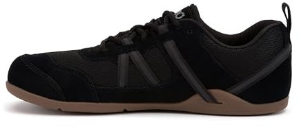 Xero Shoes Herren Prio Suede Cross Trainingsschuh - Bequeme Performance Laufschuhe für Herren, Schwarz/Gummi, 44.5 EU
