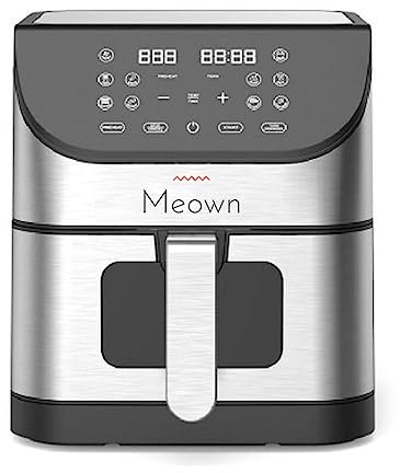 Meown Air Fryer 6L and 8L: Effortless and Delicious Cooking for Healthier, Crispy Results - Discover the Perfect Appliance (6L)