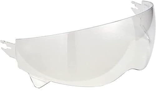 Woljay Visor Motorcycle Open Face Helmet Wind Shield Helmet Lens for Woljay 8658X for Shield Visor (Clear)