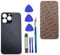 AloveDog 13 Pro Max Back Glass Replacement for iPhone 13 Pro Max Rear Back Glass Replacement with + Reparing Tool Kit(Graphite)