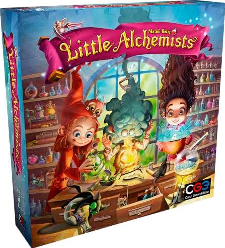 CGE Little Alchemists Board Game | English, 7+ Years, 2-4 Players, Family Game
