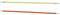 LIGHBIB LED Filament 260mm Retro Edison Glühbirne LED 3V COB Filament Lampe Teile LED Dioden Flexible Filament Für DIY Dekorative Lampe,Grün 2 Stk,255mm 3v