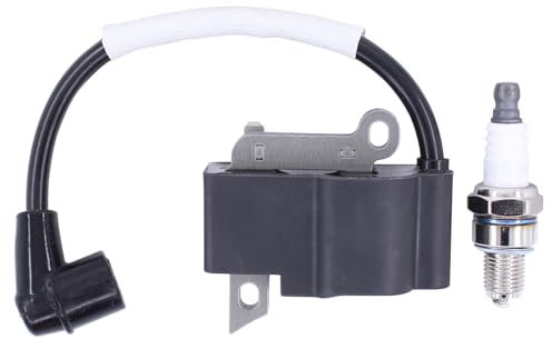 Zündspule Zündkerze Zündmodul elektronisch Zündspulenmodul Motor Zündung Spule Zündkerzen Modul für Stihl MS 170 MS170 2-Mix MS180 MS 180 2 Mix Motorsäge