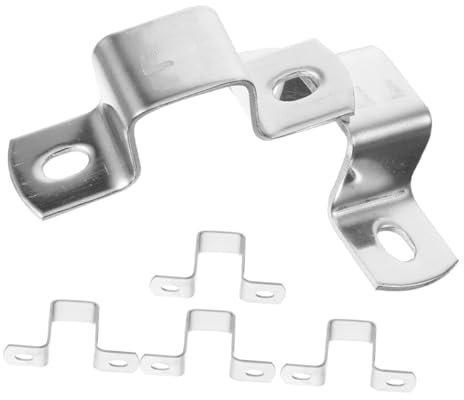 OSALADI 6stücke U-rohr Schlauch Klemmen Hochleistungsschellen Rohrbefestigungsklemmen Für Und Gummischläuche Gasleitungen Innentoiletten Dachrinnen Im Freien