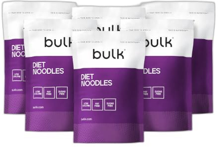 Bulk Spaghetti dietetici, 200 g, Confezione da 6