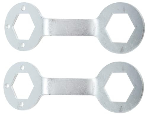 ANDRESLAD 2pcs Washing Machine Repair Kit Spanner Wrench Clutch Wrench for Washer Nut Removal Tool