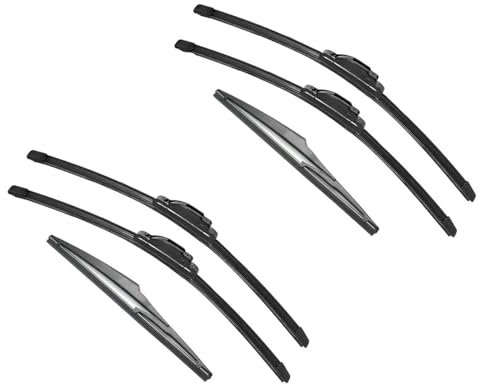 QCxMpC Escobillas limpiaparabrisas para Toyota Yaris MK3 2011-2019 (3 ​​Unidades)