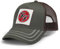 Amplified Trucker Baseballkappe mit verstellbarem Snapback-Verschluss, Atmungsaktiv - FOO Fighters, Olive-Braun
