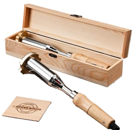 Custom Branding Iron for Wood - Electric Wood Burning Stamp, Personalized Logo Iron, Woodworking DIY Branding Kit, Handcrafted Design Embossed Stamp Tool