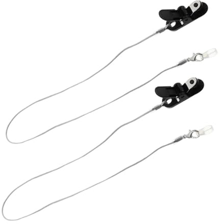 VERDANVERSE 2 Stück Hörgeräte Lanyard aus Nylon und Silikon Leichtes Anti verlust Band für Beidseitige Hörhilfen Langlebig Praktisches Reisezubehör für Senioren