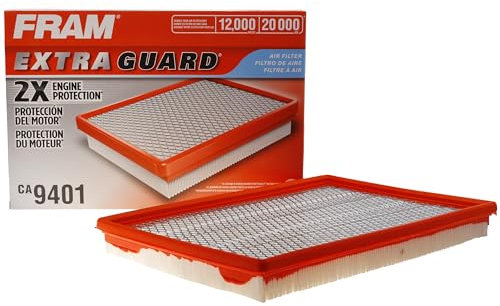 FRAM Extra Guard Air Filter, CA9401 for Select Chrysler, Dodge and Ram Vehicles