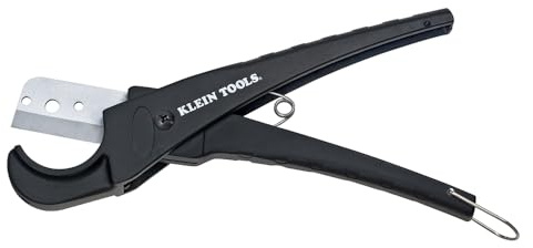 Klein Tools 50506SEN Flexible Pipe Capacity PVC Cutter with 1-3/8 and 3/4-Inch PVC Capacity
