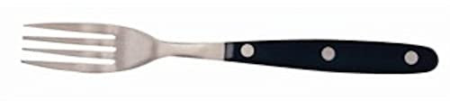 Stalwart C135 Steak Fork, Black Handle (Pack of 12)