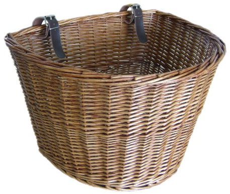 Large Wicker Bicycle Basket