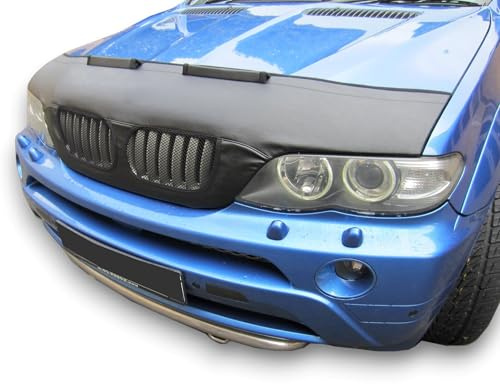 AB-00048 AUTO-BRA kompatibel mit BMW X5 E53 Bj. 1999-2006 Haubenbra Steinschlagschutz Tuning Bonnet Bra