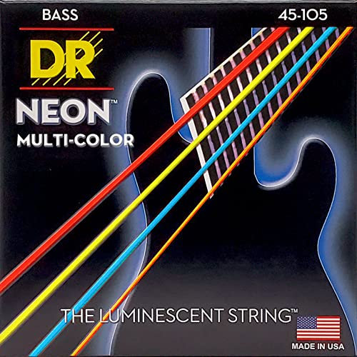 DR String MCB-45 Multi-Color Set di corde per basso
