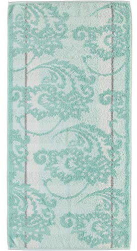 Cawö Handtücher Noblesse Perlmutt Ornament 1060 eisgrün - 44