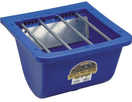 Foal Feeder Creep Trough – 9 QT, Adjustable Steel Bars