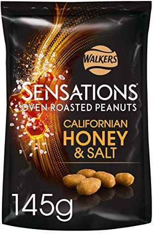Walkers Nuts Honey & Salt Roasted 145g